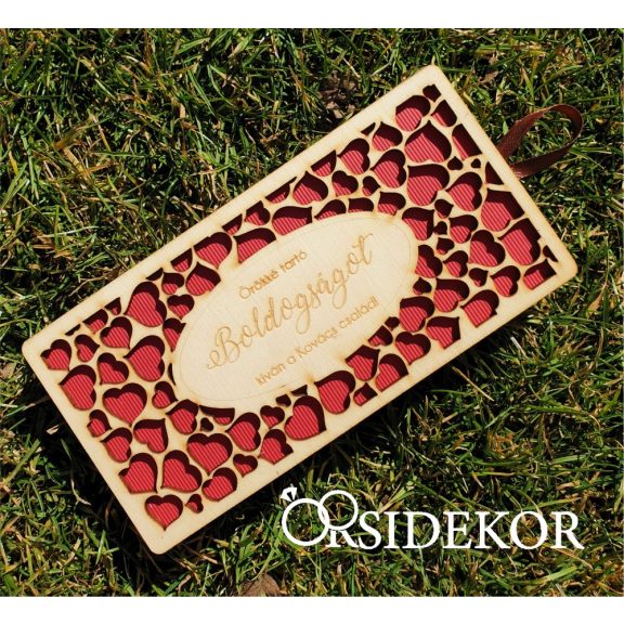 Pénztartó esküvői nászajándék átadó doboz