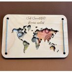 Pénzátadó esküvőre _ térkép