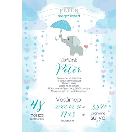 Babaköszöntő, baba születési tábla, falikép Babaköszöntő, baba születési tábla, falikép