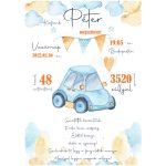 Babaköszöntő, baba születési tábla, falikép