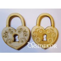 Lakat fából - vintage esküvői dekoráció