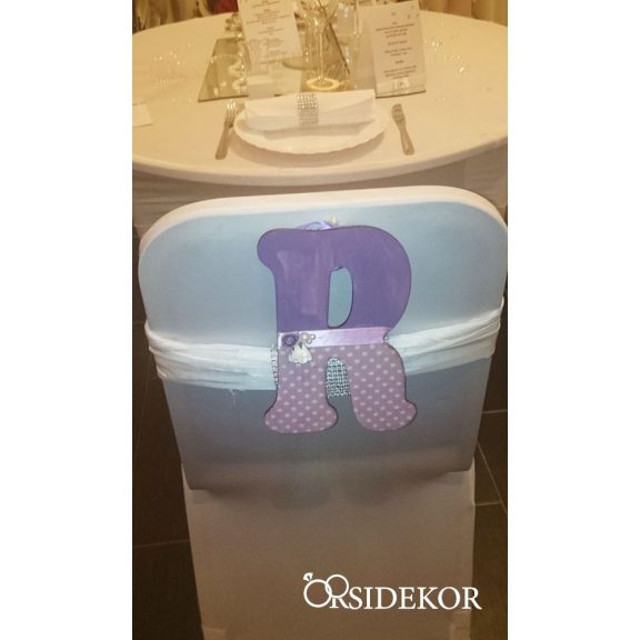 Monogram fából - 2 db/csomag