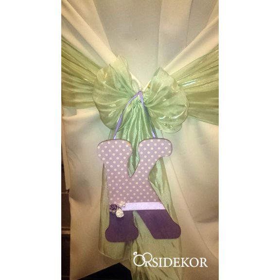 Monogram fából - 2 db/csomag