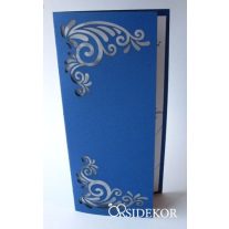 Áttört indamintás esküvői meghívó