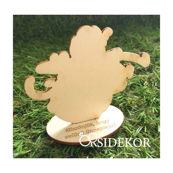 Kis herceg köszönetajándék és ültetőkártya 2 az 1-ben