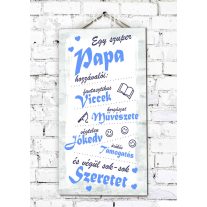 SZUPER PAPA Ajándék tábla