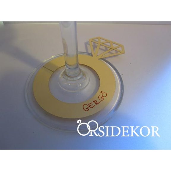 Pohárjelölő lánybúcsúra