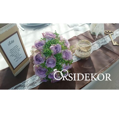 Menüháromszög, vintage