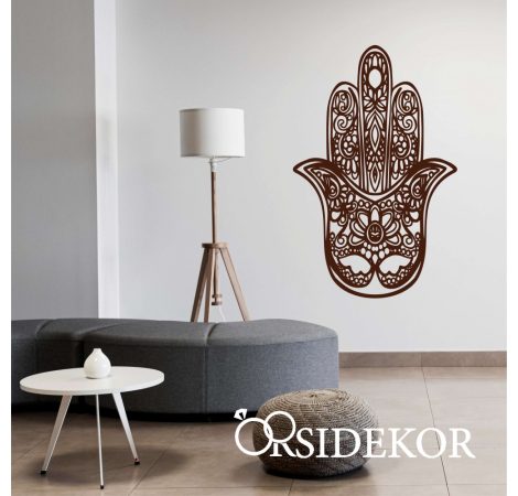 Buddha kéz faldísz-falikép fából Buddha kéz faldísz-falikép fából