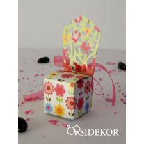 Köszönetajándék-doboz szék