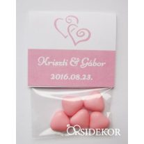 5 szem csokiszív tasakban