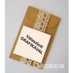   Fűszernövény/gyógynövény papírtasakban egyedi címkével