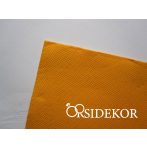 Textilhatású szalvéta, napsárga