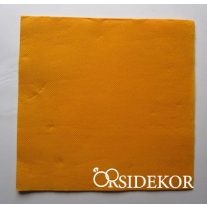 Textilhatású szalvéta, napsárga