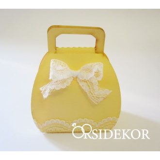   Köszönetajándék-doboz több színben cukrozott mandulával, csokiszívvel
