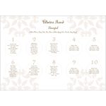 Esküvői ültetési rend - tervezési díj nélkül