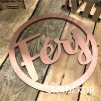 Férj fa dekoráció esküvőre