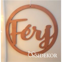 Férj fa dekoráció esküvőre