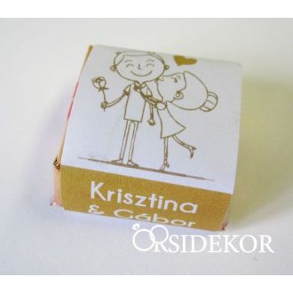 Köszönetajándék csoki