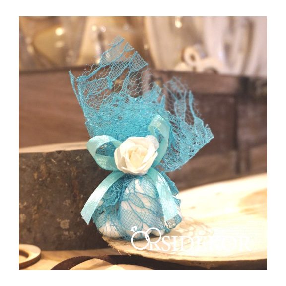 Csipke batyu cukrozott mandulával, csokiszívvel