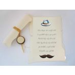 Szülőköszöntő pergamen Apa Szülőköszöntő pergamen Apa