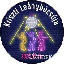 Egyedi kitűző lánybúcsúra