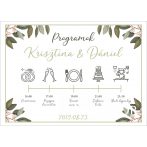 Esküvői Programterv - Greenery Esküvői Programterv - Greenery