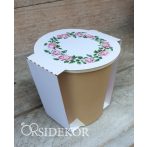 Virághagyma esküvői köszönetajándék