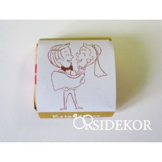 Köszönetajándék csoki