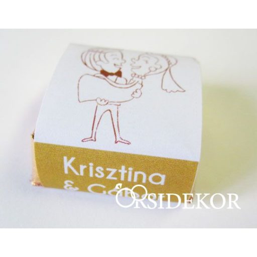 Köszönetajándék csoki