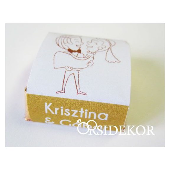 Köszönetajándék csoki