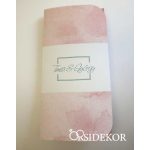   Modern, akvarell festék hatású meghívó -  8 féle színben