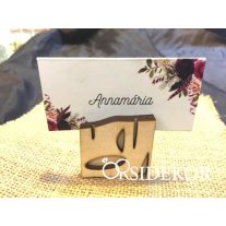 3D köszönetajándék és ültetőkártya 2 az 1-ben