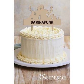 #A MI NAPUNK Esküvői tortadísz