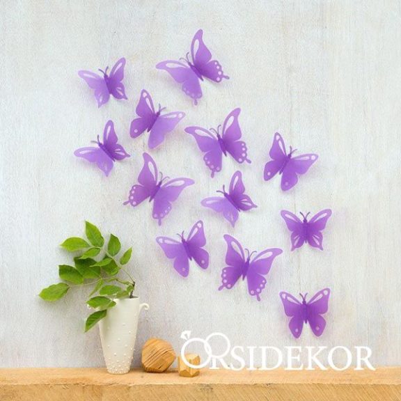 Esküvői pillangó dekoráció