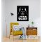 Star Wars / Dart Wader falikép fából