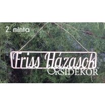 Friss Házasok esküvői tábla fából