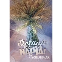 ÉLETÜNK LEGSZEBB NAPJA felirat