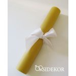 Pausz esküvői meghívó szatén masnival