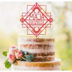 Nagy Gatsby tortadísz_ akár egyedi felirattal Nagy Gatsby tortadísz_ akár egyedi felirattal