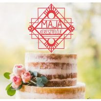 Nagy Gatsby tortadísz_ akár egyedi felirattal