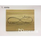 Esküvői nászajándék vágódeszka