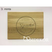 Esküvői nászajándék vágódeszka