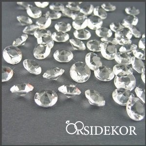Dekor gyémánt, áttetsző - 10 mm