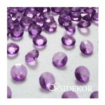 Gyémánt hamis, fényes szimulált gyémánt lila