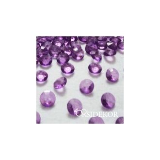 Konfetti - lila gyémánt 10 mm