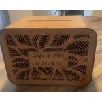   Esküvői Borítékgyűjtő Doboz  – Pénzgyűjtő több féle mintával