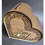 Pénzgyűjtő Szív - Esküvői Borítékgyűjtő Szív Pénzgyűjtő Szív - Esküvői Borítékgyűjtő Szív