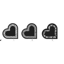 Pénzgyűjtő Szív - Esküvői Borítékgyűjtő Szív 