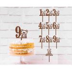 Maci tortadísz szülinap